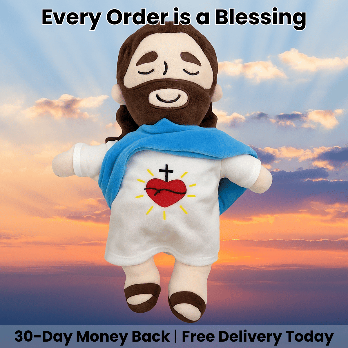 CrossCulture™ Breathing Jesus Plush