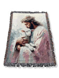 Lamb of God Handmade Woven Blanket